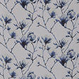 Harlequin Lotus Indigo/Silver Fabric