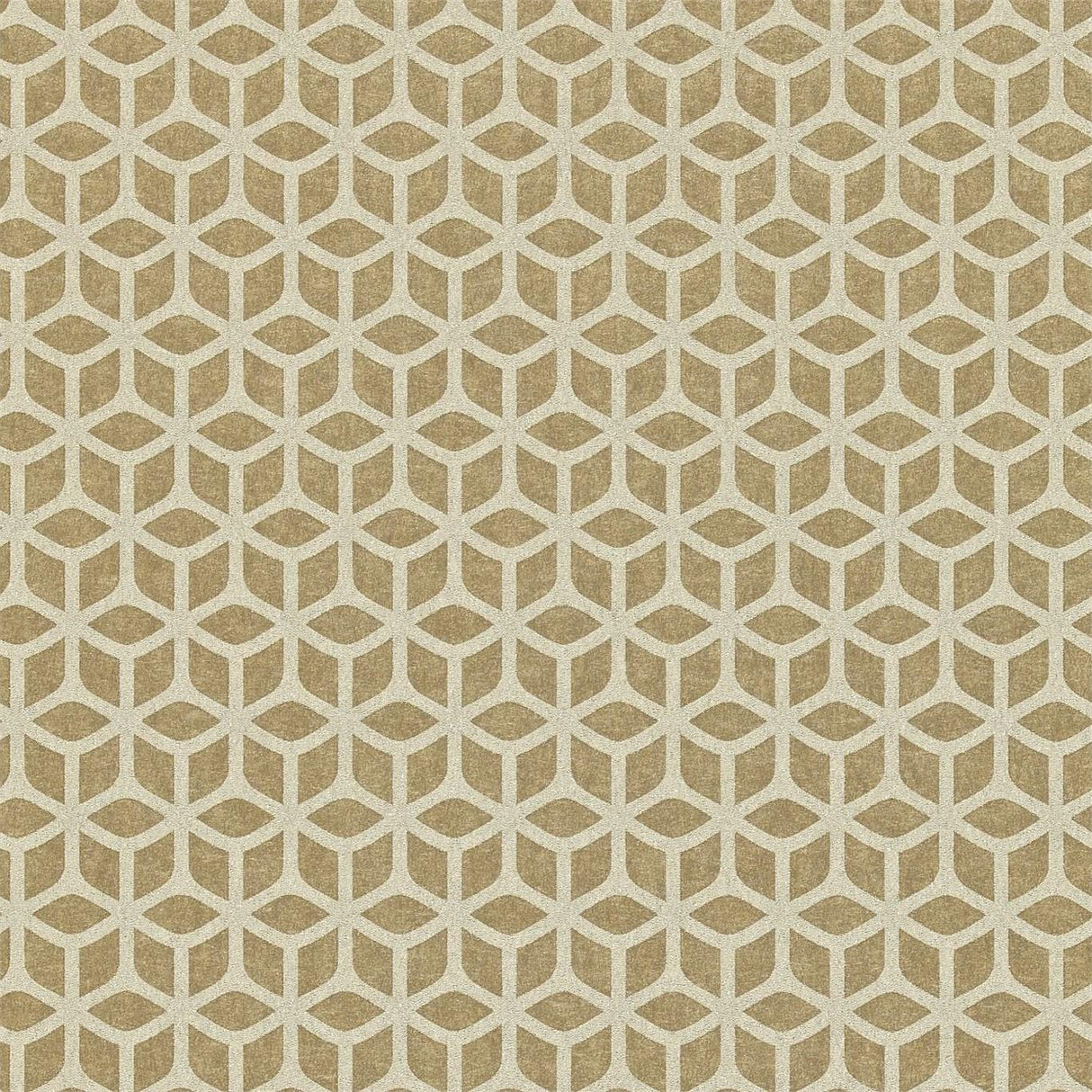Harlequin Trellis Rose Gold Wallpaper