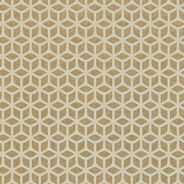 Harlequin Trellis Rose Gold Wallpaper