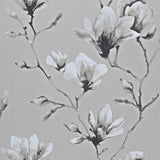 Harlequin Lotus Silver Wallpaper