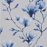 Harlequin Lotus Indigo Wallpaper