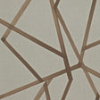 Harlequin Sumi Hessian/Copper Wallpaper