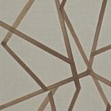 Harlequin Sumi Hessian/Copper Wallpaper