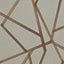 Harlequin Sumi Hessian/Copper Wallpaper