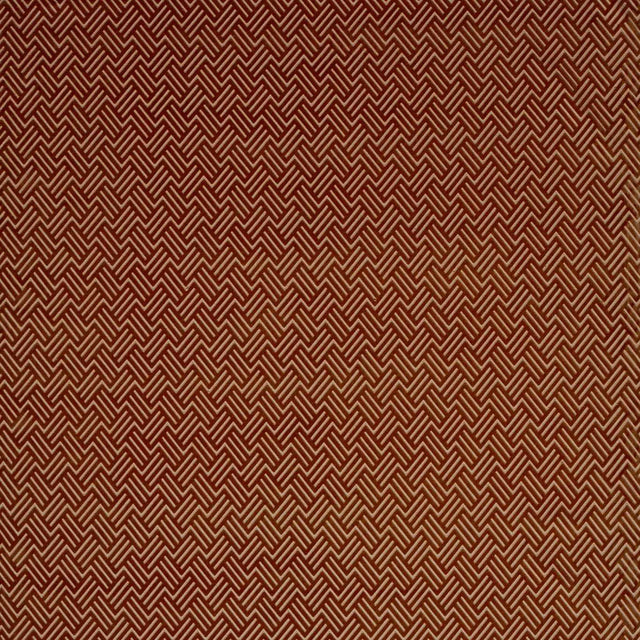Harlequin Triadic Triadic Burnt Umber Fabric