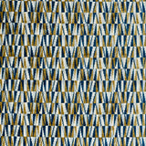 Harlequin Acute Acute Cobalt/ Ochre Fabric
