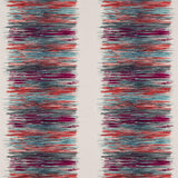 Harlequin Chromatic Magenta/Marine/Coral Fabric