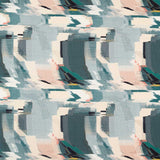 Harlequin Perspective Emerald/Peony Fabric