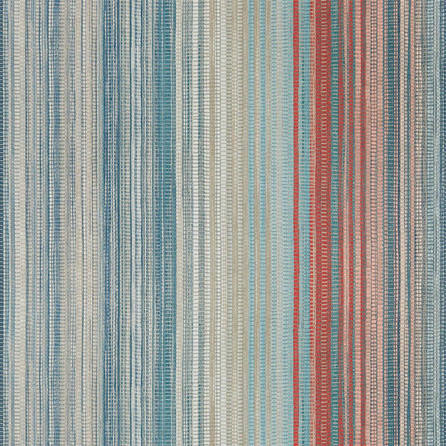 Harlequin Spectro Stripe Teal/Sedona/Rust Wallpaper