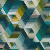 Harlequin Arccos Emerald/Blush Wallpaper
