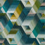 Harlequin Arccos Emerald/Blush Wallpaper