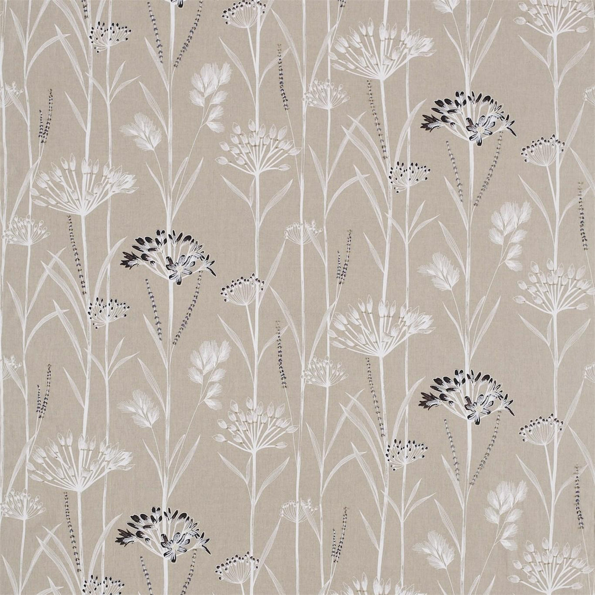 Harlequin Gardinum Linen/Chalk/Eboy Fabric