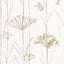 Harlequin Gardinum Ivory/Gold Wallpaper