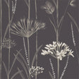 Harlequin Gardinum Charcoal/Flint/Gilver Wallpaper
