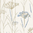 Harlequin Gardinum Chalk/Wedgewood/Gold Wallpaper
