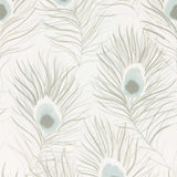 Harlequin Orlena Powder Blue/Gilver Wallpaper