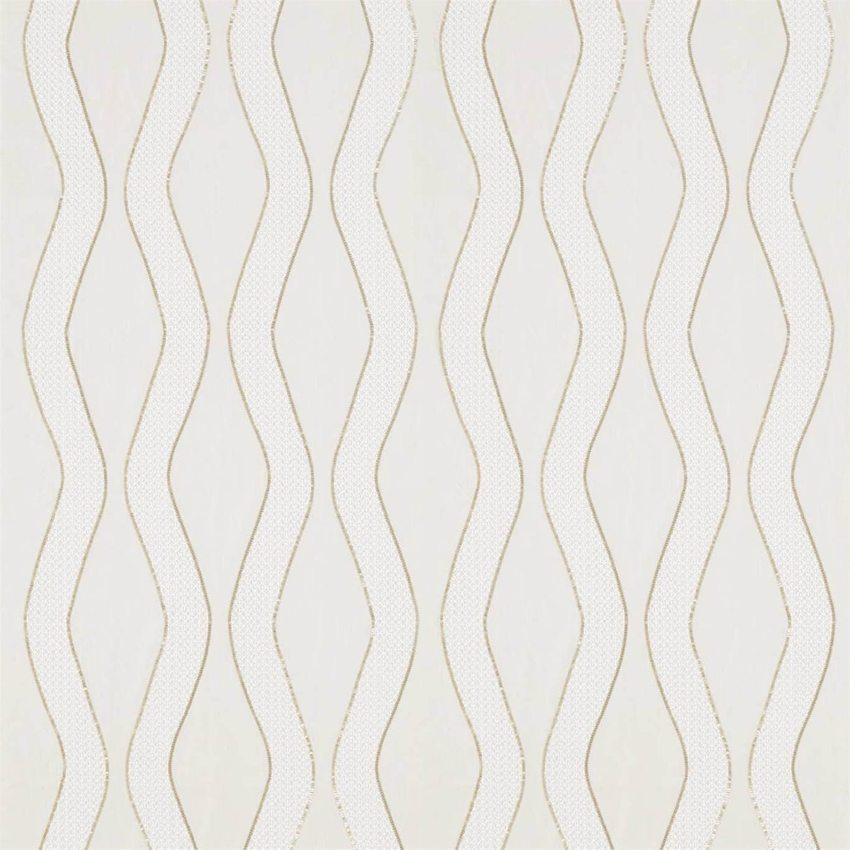 Harlequin Chime Brass Fabric