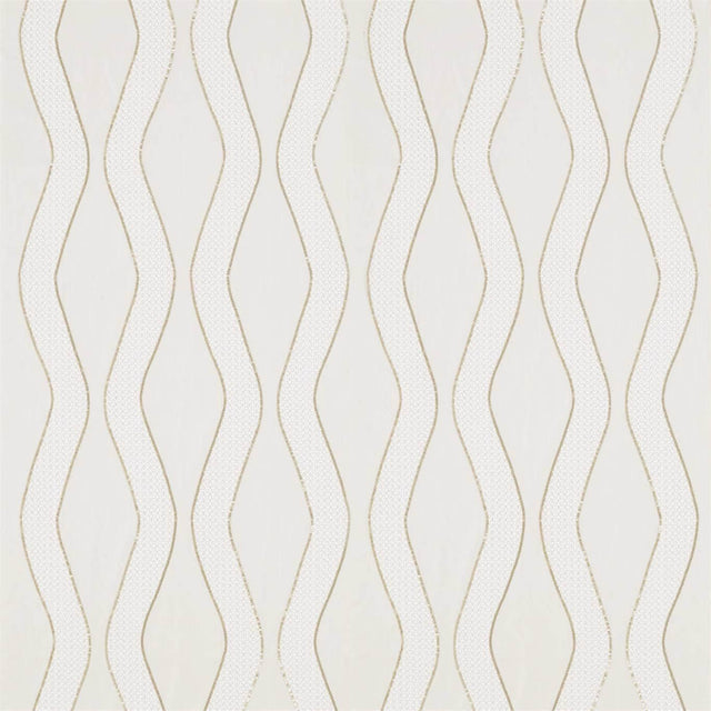 Harlequin Chime Brass Fabric