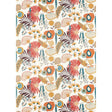 Harlequin Zavala Russet/Navy/Lagoon Fabric