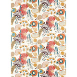 Harlequin Zavala Russet/Navy/Lagoon Fabric