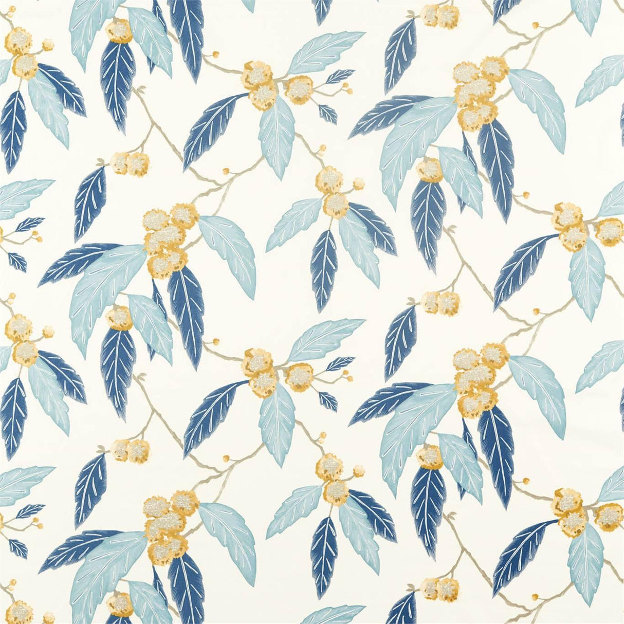 Harlequin Coppice Sarffron/Cobalt Fabric