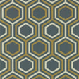 Harlequin Selo Ebony/Gold Wallpaper
