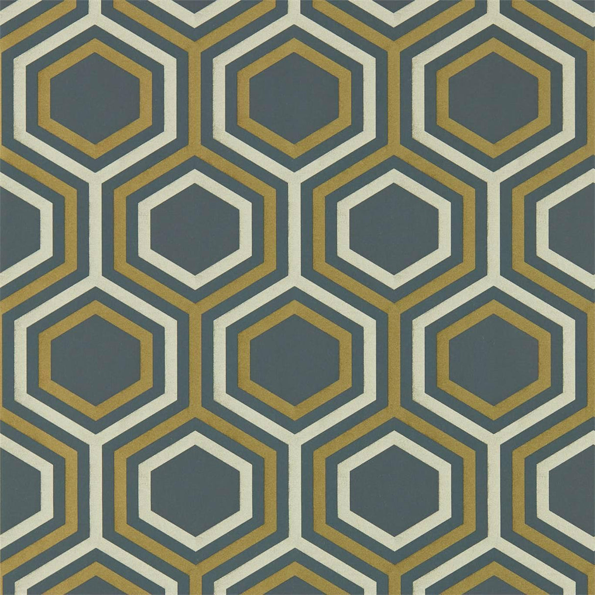 Harlequin Selo Ebony/Gold Wallpaper