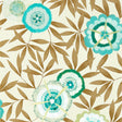 Harlequin Komovi Lagoon/Gold Wallpaper