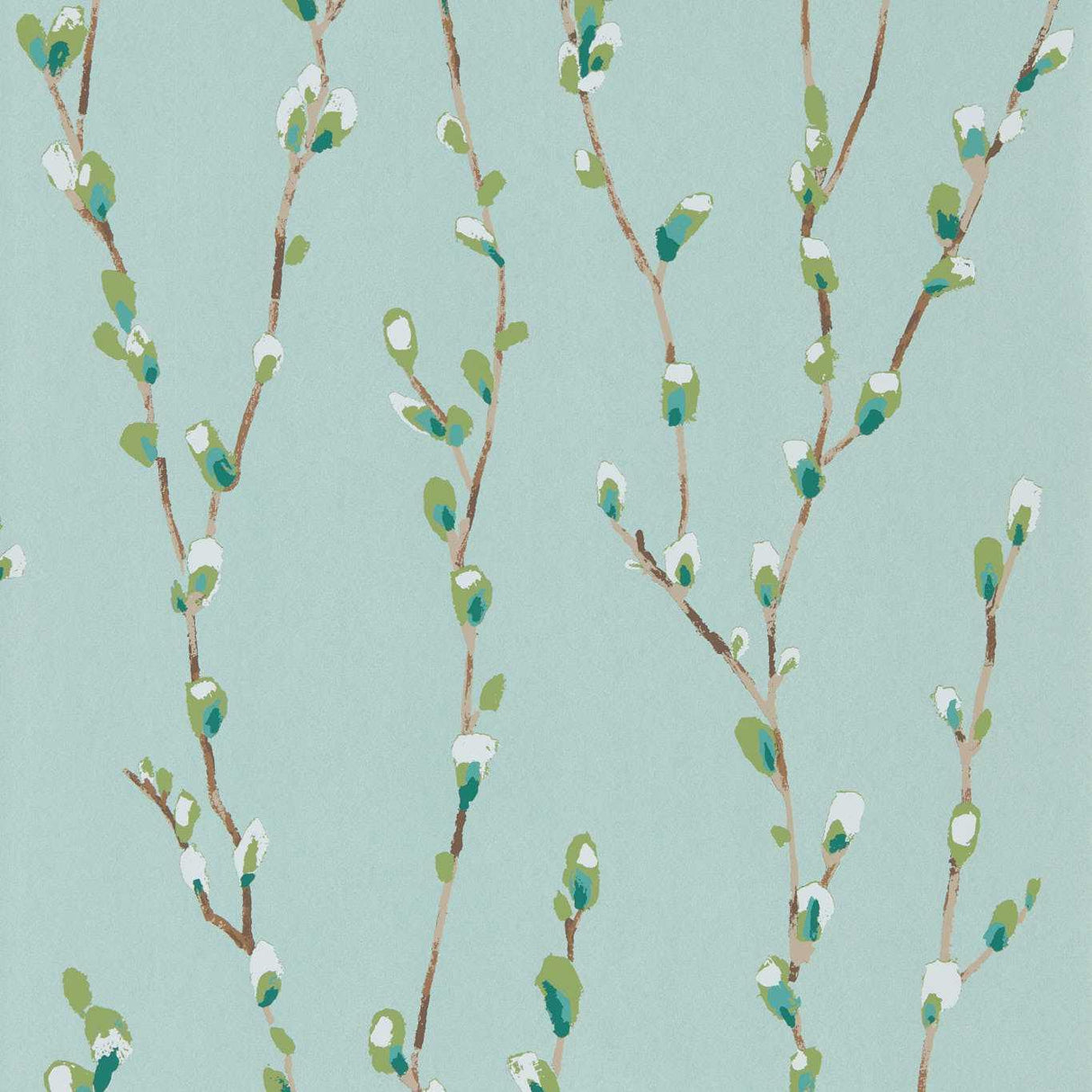Harlequin Salice Mint/Emerald Wallpaper