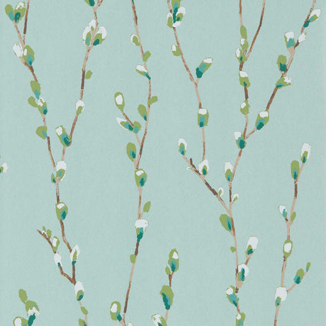 Harlequin Salice Mint/Emerald Wallpaper