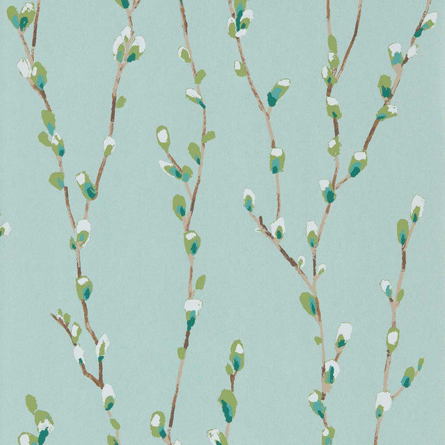Harlequin Salice Mint/Emerald Wallpaper