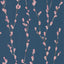 Harlequin Salice Rose/Navy Wallpaper