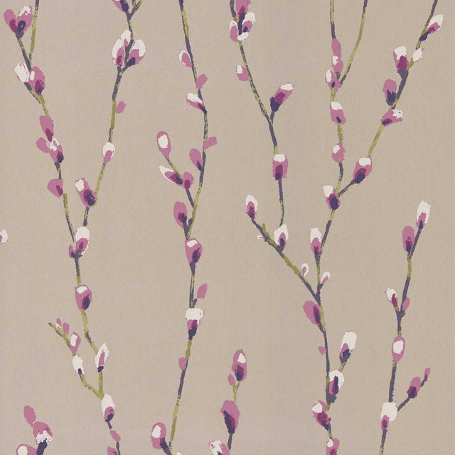Harlequin Salice Heather/Gilver Wallpaper