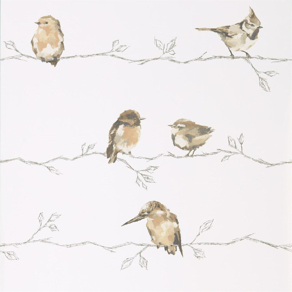 Harlequin Perisco Neutral/Chalk Wallpaper