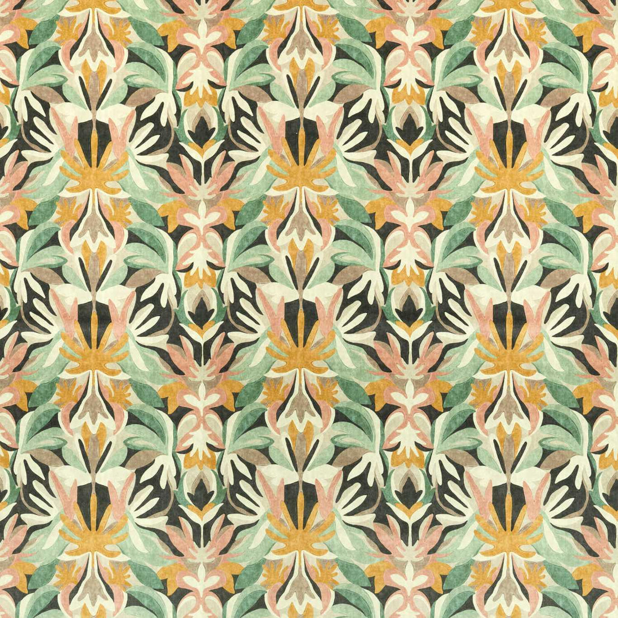 Harlequin Melora Positano/Succulent/Amber Light Fabric
