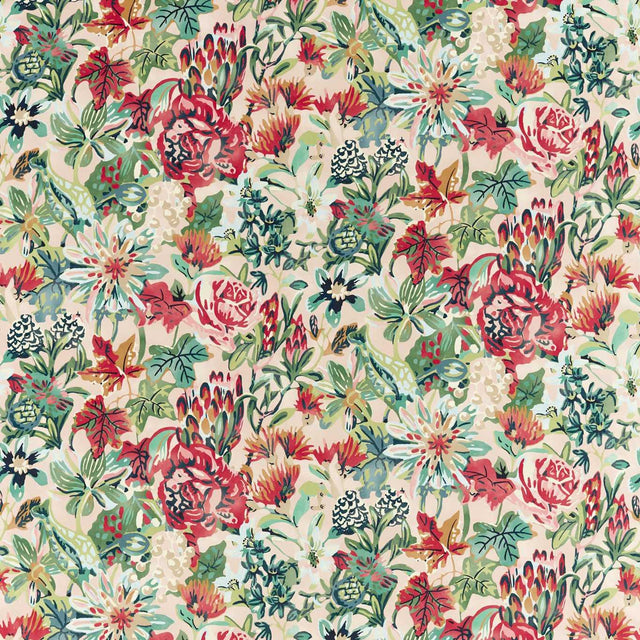 Harlequin Perennials (Gaia) Positano/Tree Canopy/Tulip Fabric