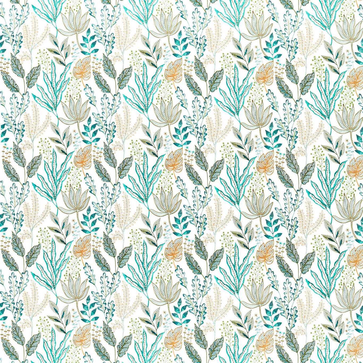 Harlequin Gorgonian Amazonia/Stillness Fabric