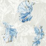 Harlequin Halfmoon Stillness/Indigo Wallpaper