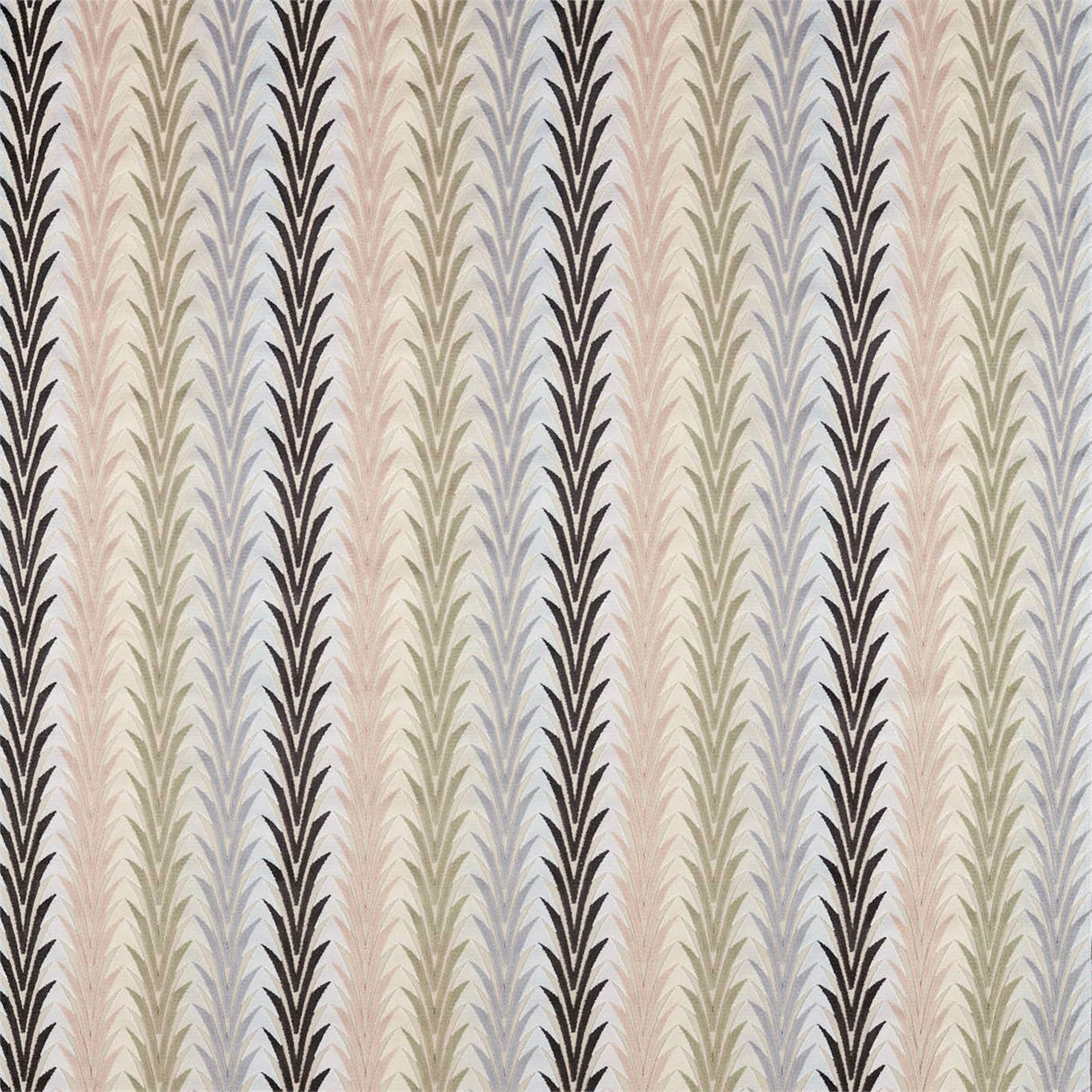 Harlequin Velika Rose/Brass/Slate Fabric