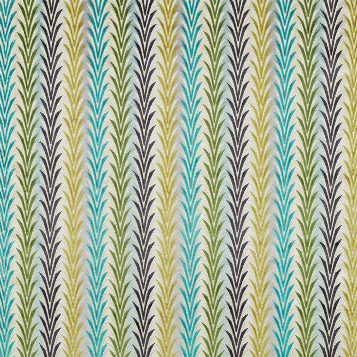 Harlequin Velika Ink/Zest/Marine Fabric