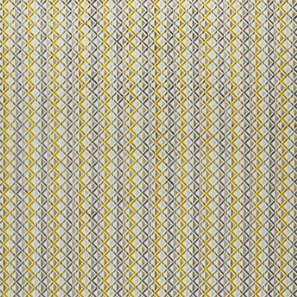 Harlequin Boka Saffron/Ink/Sky Fabric