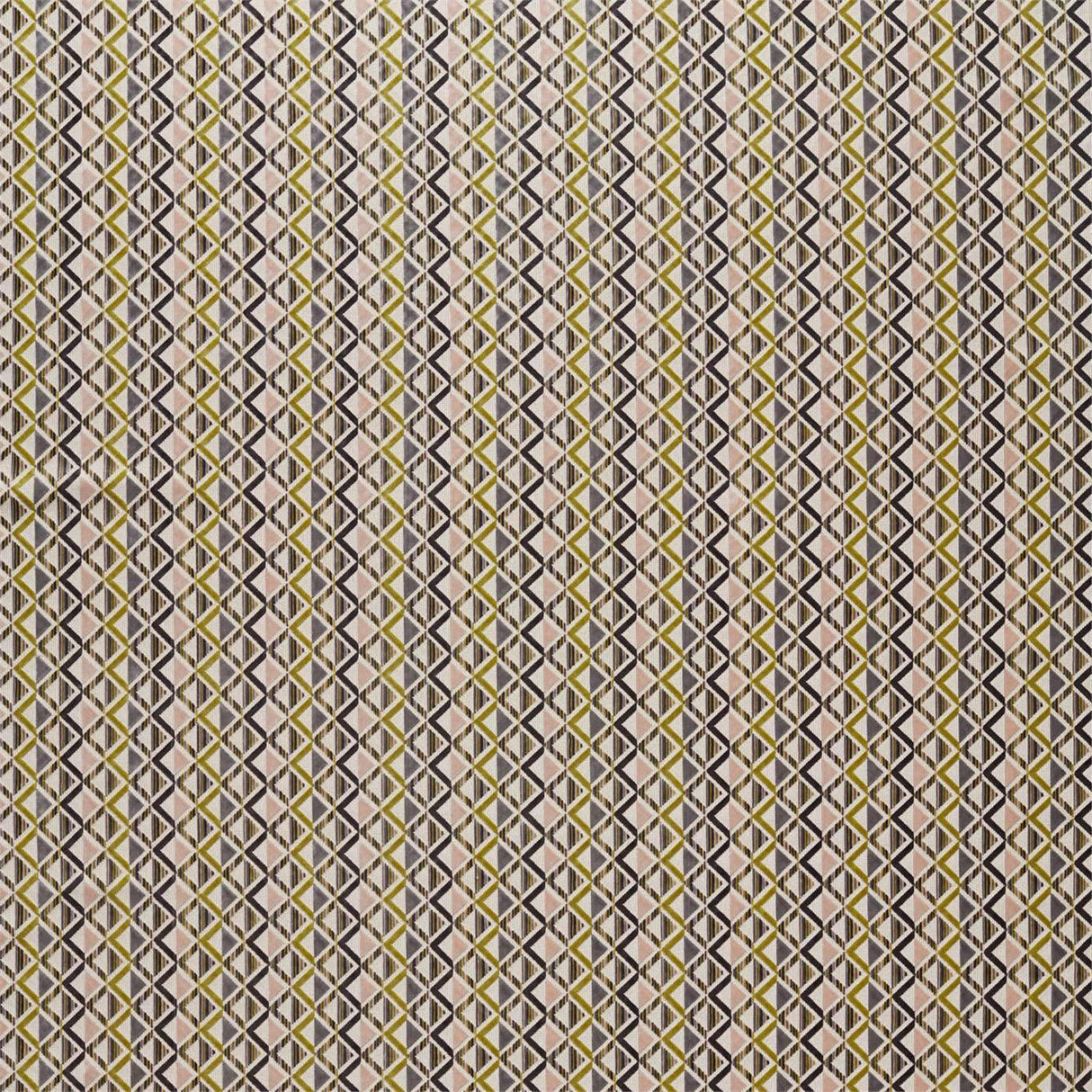 Harlequin Boka Citrus/Rose/Charcoal Fabric