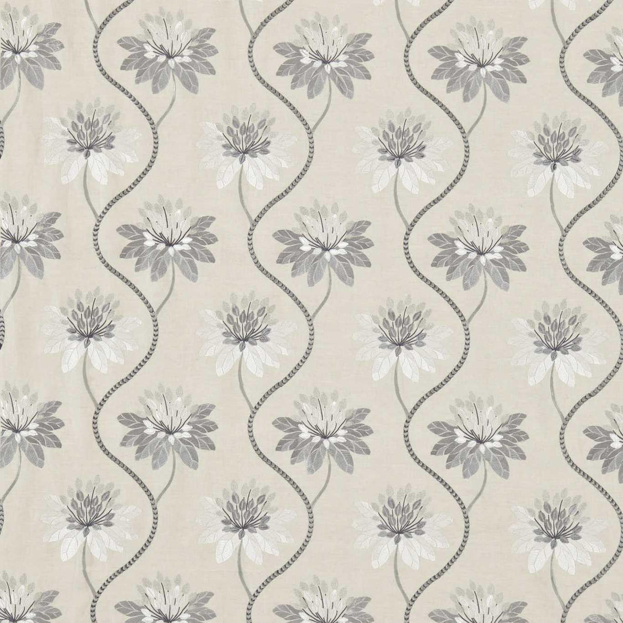 Harlequin Eloise Dusty Blue Fabric