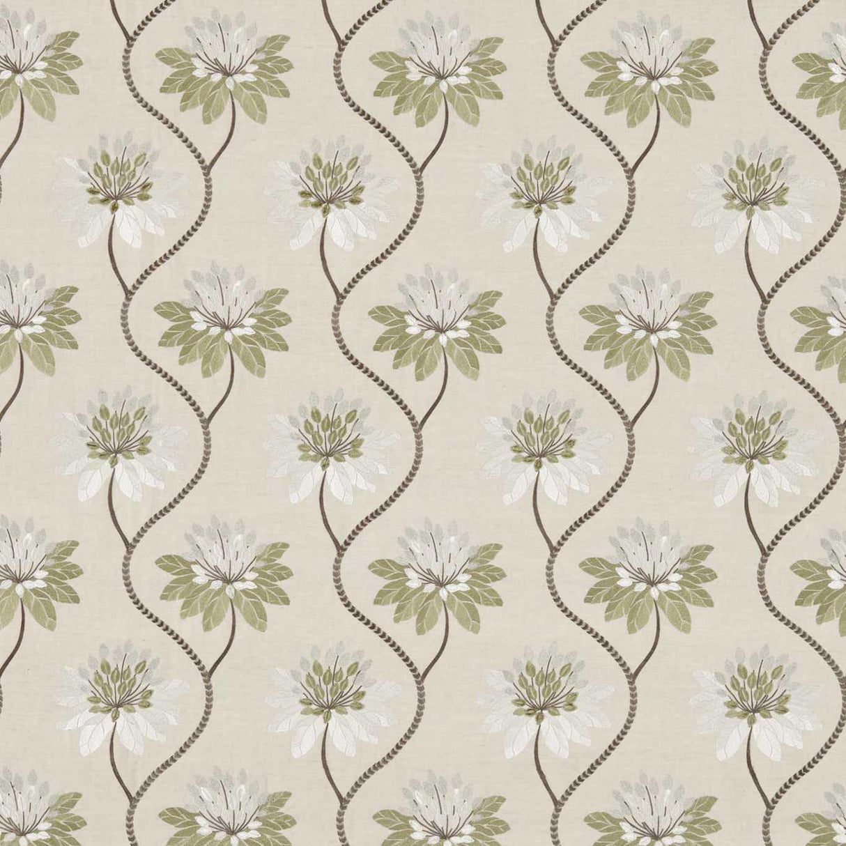 Harlequin Eloise Avocado Fabric