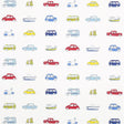 Harlequin Go Go Retro Strawberry,Blue,Lemon Fabric