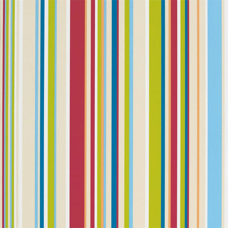 Harlequin Rush Strawberry,Sailor Blue, Apple,Neutrals Wallpaper