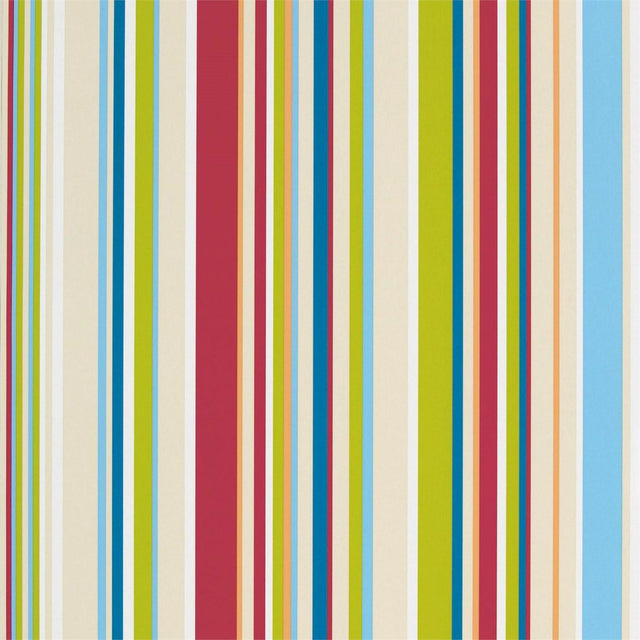 Harlequin Rush Strawberry,Sailor Blue, Apple,Neutrals Wallpaper