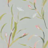 Harlequin Saona Coral/Silver Wallpaper