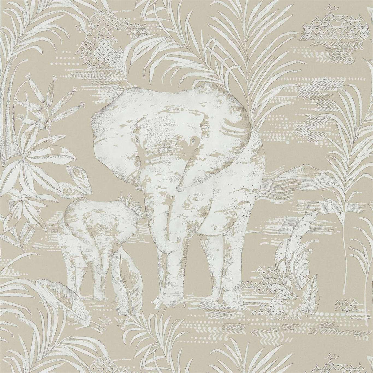 Harlequin Kinabalu Linen Wallpaper