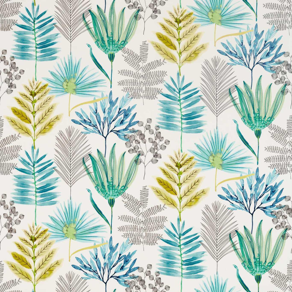 Harlequin Yasuni Emerald/Zest Fabric